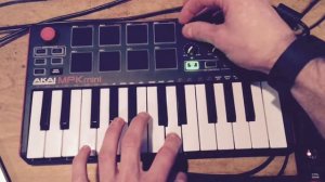 Akai MPD218 + MPK Mini - Drum and Bass Style
