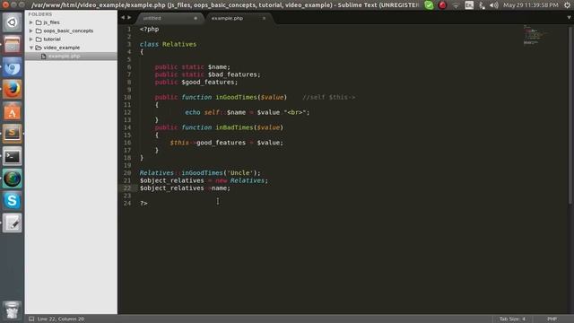 Object Oriented Programming(OOP) :  static & scope resolution operator