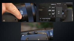 Sony FDR-AX700 / NX80 / Z90 - Les boutons d'assignation (extrait)