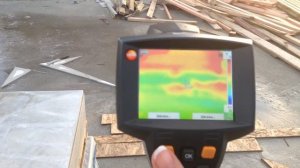 Замеры теплопотерь дома тепловизором