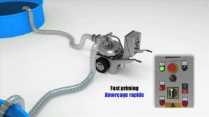 3D моделирование работы рыбонасоса Pescamotion 6'