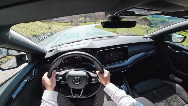 Skoda Octavia RS IV 2023 POV Drive | the perfect daily?