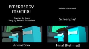 BEHIND THE SCENES "Emergency Meeting" Among Us Minecraft Music Video | 3AD (Ft. Random Encounters)