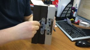 Установка скрытых петель на серию ALU