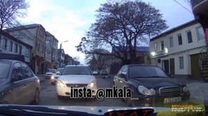 Наглый водитель приоры, Махачкала, Дагестан.