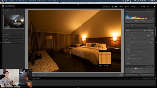 How To Fix Your White Balance With One Click - Lightroom Tutorial смотреть онлайн