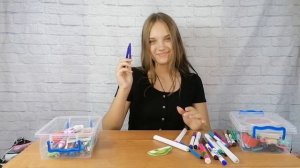Выкидываю канцелярию перед Школой 1 часть / Back to School / Алина Зосим