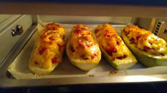 Мини печь Xiaomi Кабачки фаршированные Лодочки смотреть онлайн