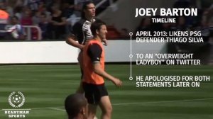 Joey Barton Banned - A Timeline Of His Controversial Moments