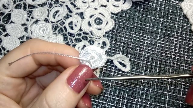 Часть 4. Топ " Дуновение весны "в технике ирландское кружево.Мотив "Цветочек с лепестками "клоунз"" смотреть онлайн