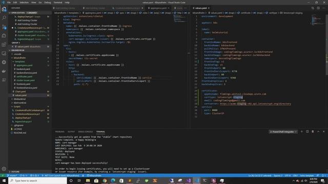 Helm + Kubernetes + Docker Part 6 Creating an Ingress Controller in Azure смотреть онлайн