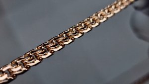 ЦЕПЬ БИСМАРК 41 ГРАММ ЗОЛОТО 55 СМ .