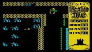 Into The Eagle's Nest. ZX Spectrum. Прохождение задания №1.