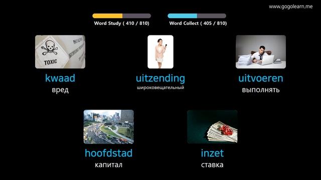 Выучить Нидерландский через картинки |Нидерландский словарь Слушая во время сна | Golearn смотреть онлайн