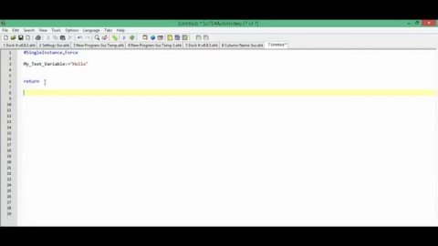 #8 - Auto-Execute (The auto-execute section of your script)