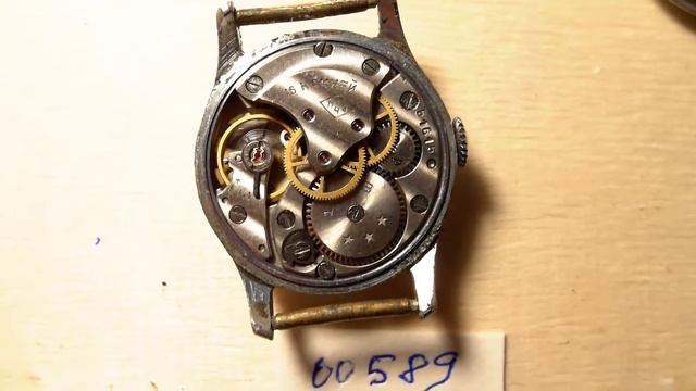 Часы Москва 1МЧЗ им. Кирова, 16 камней. Лот 00589 смотреть онлайн