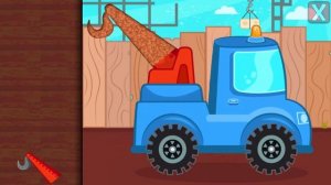 Puzzles For Babies or Toddlers | Car, Trucks & Construction Vehicles by Pixel Envision ► TiKiFun