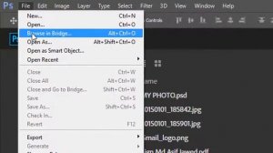 #03 Photoshop Open file in Photoshop