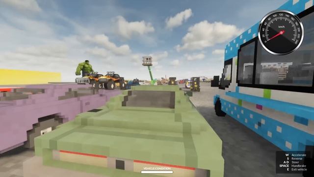 ?МАШИНЫ ПРОТИВ ХАЛКА В ТИРДАУН! ШЕДИ TEARDOWN смотреть онлайн