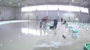 Самовыравнивающийся пол. Наливной пол. Секреты выравнивания. Заливка пола 2