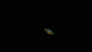 saturn. skywatcher 200p dob xbox webcam  1st attempt