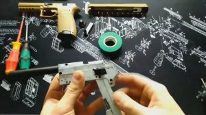 Разборка пистолета sig sauer p320