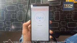 Huawei Honor 7X BND-L21 Android 9.1.0 - Frp Unlock - Google Account Bypass