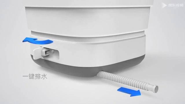 Складная портативная электрическая стиральная мини стиральная машина для одежды XIAOMI смотреть онлайн