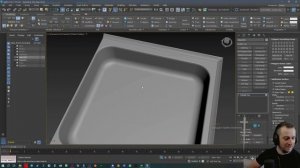 Ретопология скана ванной в 3DS max