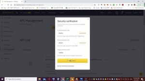 Binance How to create API key for robot trading