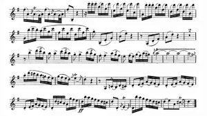 Play the Violin sheet music with August Wenzinger/ Johann Gottlieb Graun: Trio in G major, バイオリン楽譜