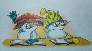 А. Усачëв "Школа снеговиков" #2, читает Маша