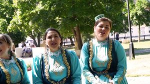 народный ансамбль татарской песни «Яшен»руководитель Диля Субеева "Мин эле дэ бит"