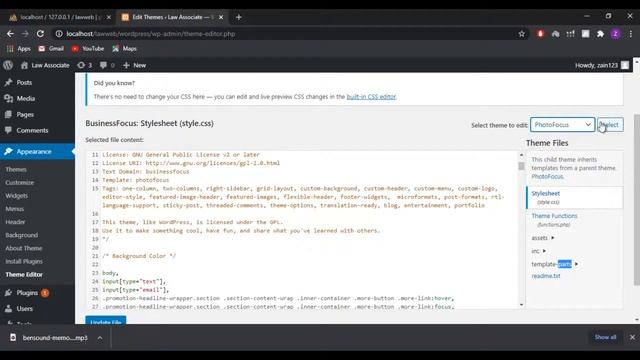 How to Edit Footer Copyright Text in any WordPress Theme || Urdu || Hindi смотреть онлайн