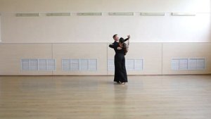 Reverse Corte in Waltz _ Левое корте в Медленном вальсе