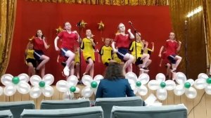 "спортивный флешмоб 2022" Крытышинская средняя школа