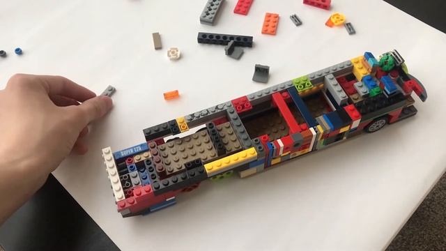 Междугородний автобус из Lego (Coach Bus Lego) Самоделка смотреть онлайн