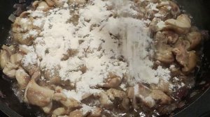 Рецепт курицы в сливочном соусе. Соус, который подойдёт для любого гарнира.