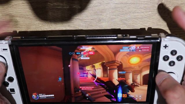 Overwatch 2 Nintendo Switch OLED Handheld Moira Gameplay #1