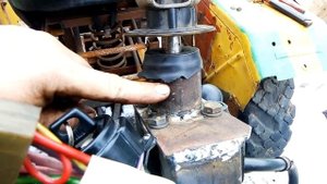 Самодельный трактор двс 2109.