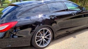 Mercedes Benz CLS X218 Shooting Brake mit E 63s AMG Felgen