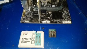 Gigabyte GA-H110M-DS2 power problem on and off Repair..