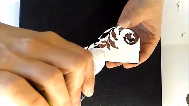 Mixed Media canvas / Микс Медиа тропический холст смотреть онлайн