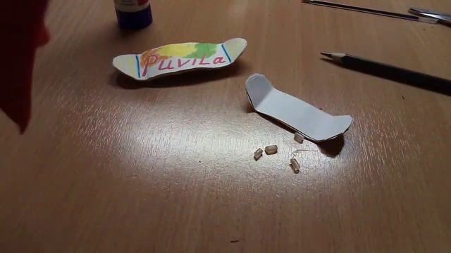 Как сделать фингерборд из бумаги??? Обучение...
