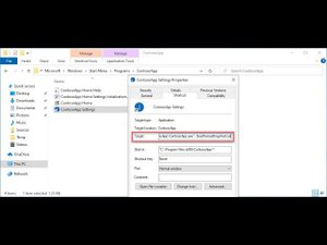 Как изменить параметры запуска ярлыка Windows 11?