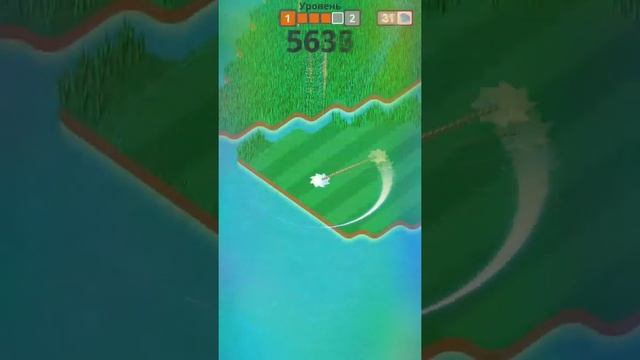 Прохождение 1 уровня в игре Grass Gut смотреть онлайн