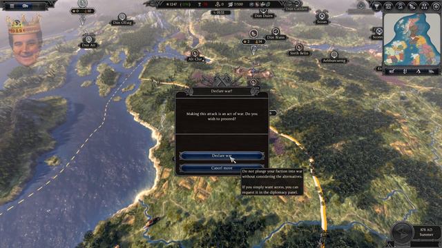 THE DARK AGES - Britannia Total War Versus Campaign - Part 1 смотреть онлайн