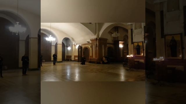 Тбилиси. Служба в церкви Самеба. смотреть онлайн