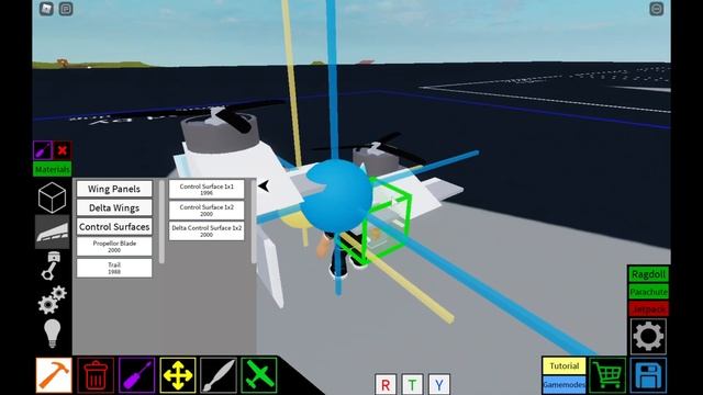 MINI HELICOPTER TUTORIAL [Roblox Plane Crazy] смотреть онлайн