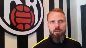 Indriði Sigurðsson fyrir leikinn gegn Víkingi